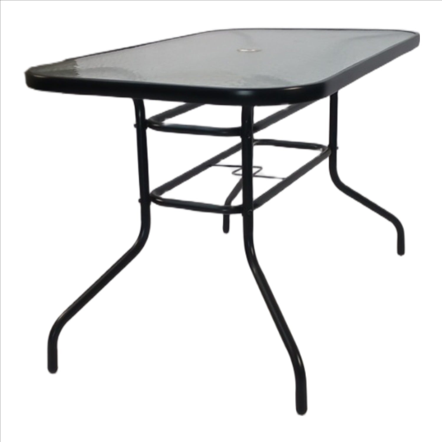 Seagull Table 150 Cm 
Size:L150*W90*H70 Cm,Steel 42*14mm, 5 Mm Tempered Glass Top
Colour: Graphite