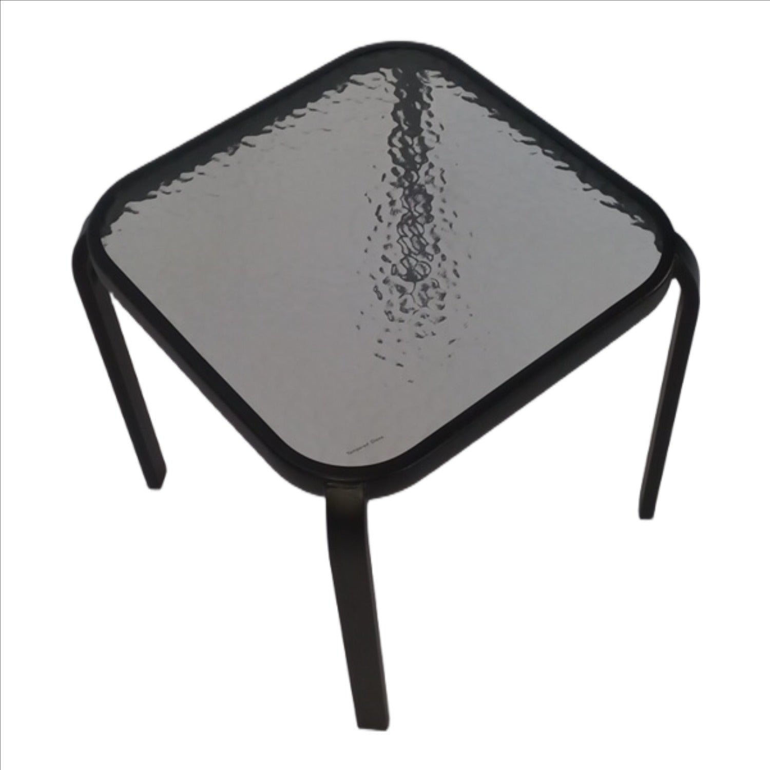 Seagull Bistro Glass Table
Dimension: 40 X40 Xh40 Cm 
Steel Tube: 28 X15 Mm