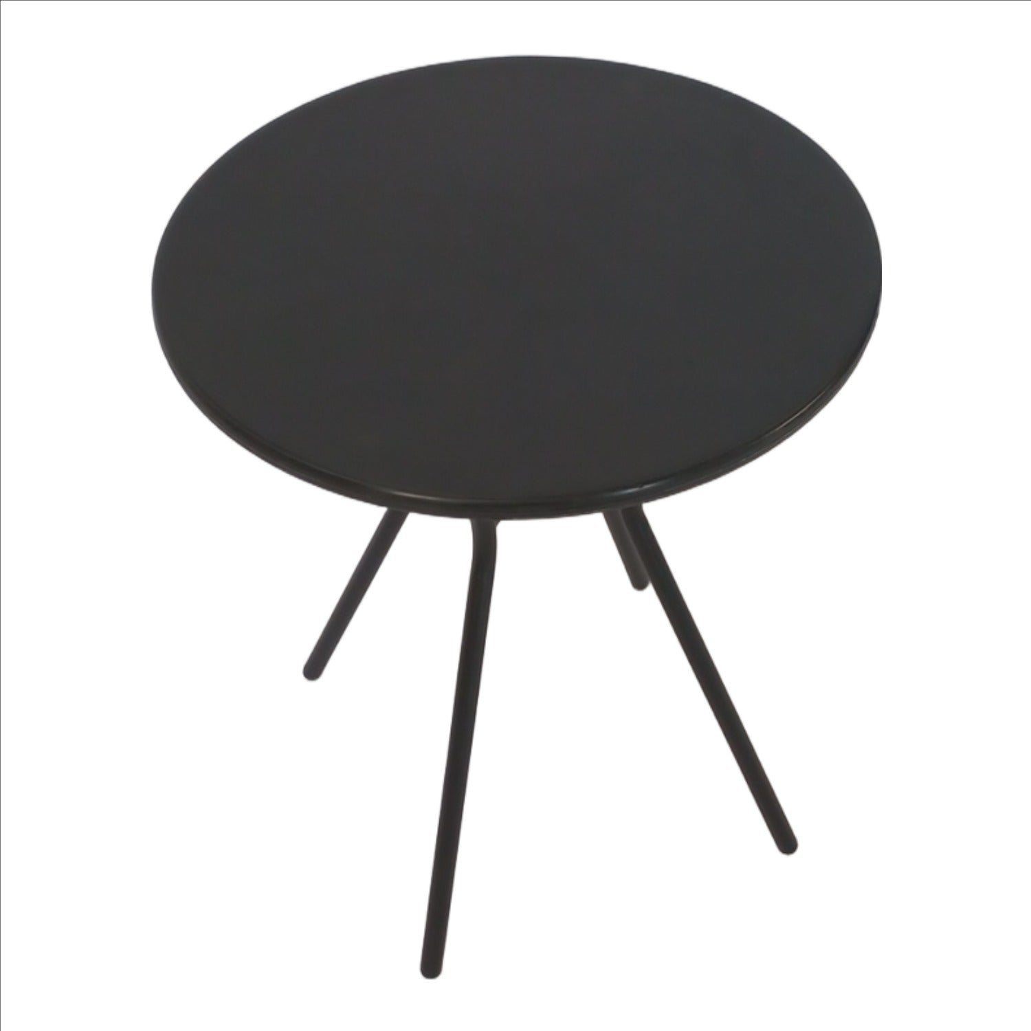 Seagull Polymer Table 60 Cm 
Size:D60*H70 Cm,Steel 22 Mm, Polymer Top Colour: Black