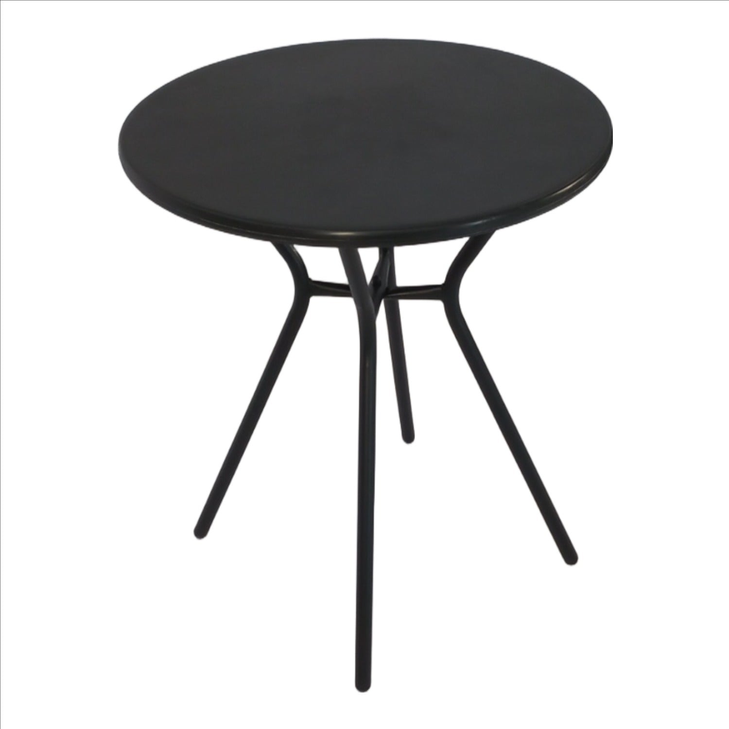 Seagull Polymer Table 60 Cm 
Size:D60*H70 Cm,Steel 22 Mm, Polymer Top Colour: Black
