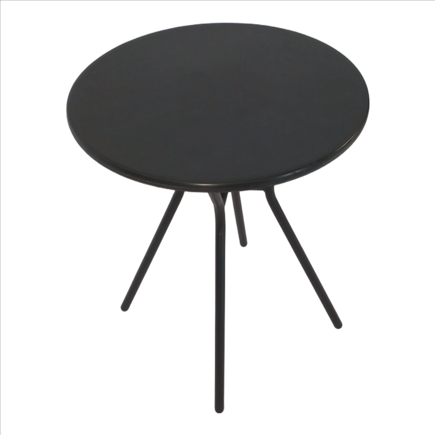 Seagull Polymer Table 60 Cm 
Size:D60*H70 Cm,Steel 22 Mm, Polymer Top Colour: Black