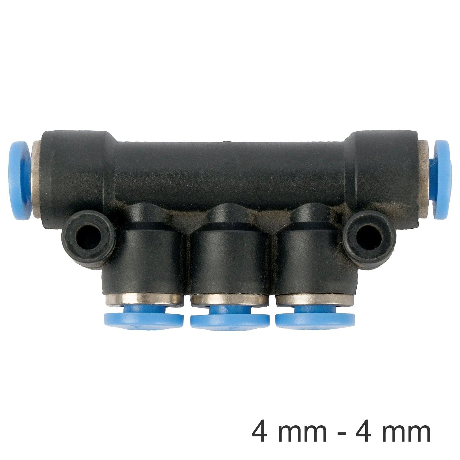 Pu Hose Fitting Manifold 4 Mm 4 Mm - Livestainable.co.za