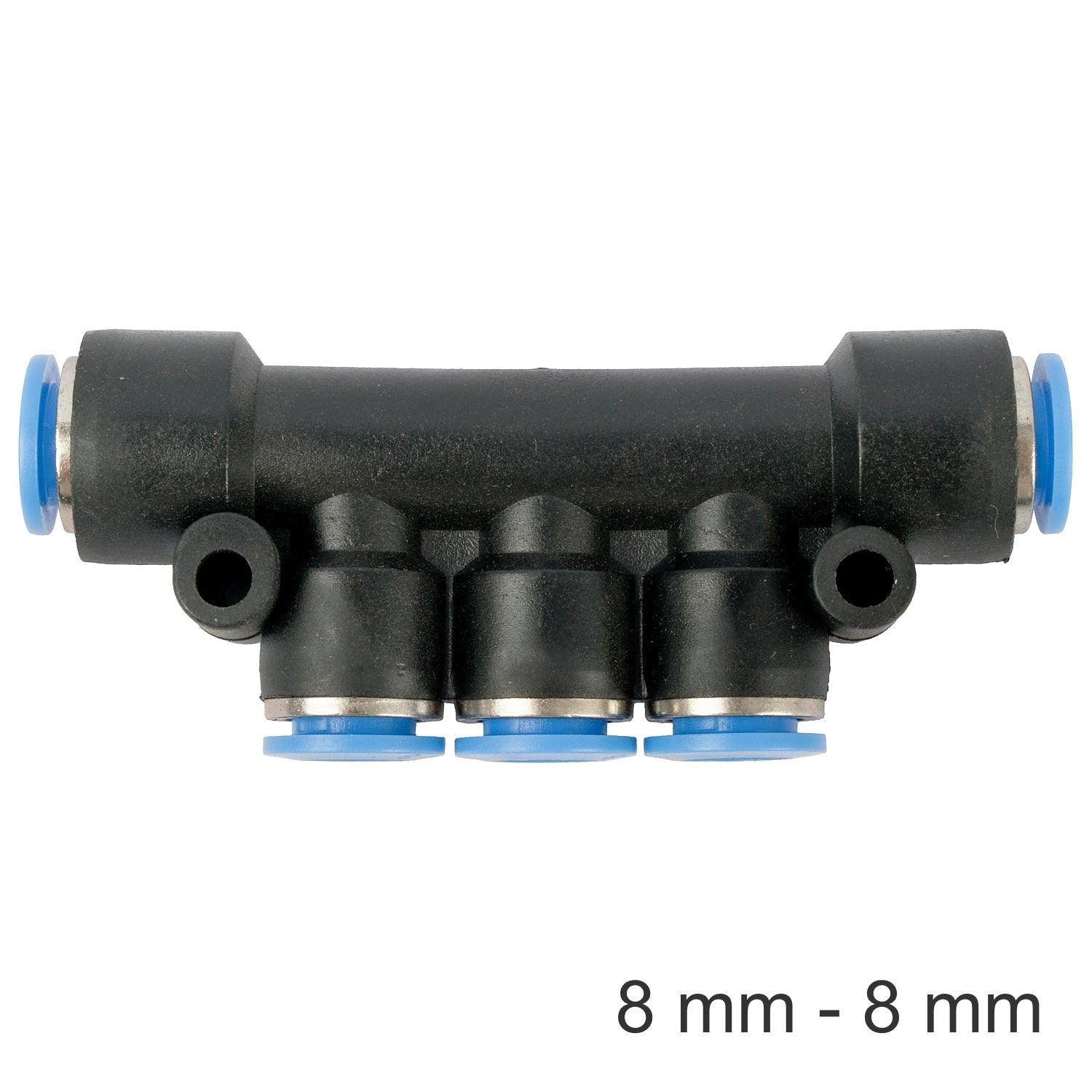 Pu Hose Fitting Manifold 8 Mm 8 Mm - Livestainable.co.za