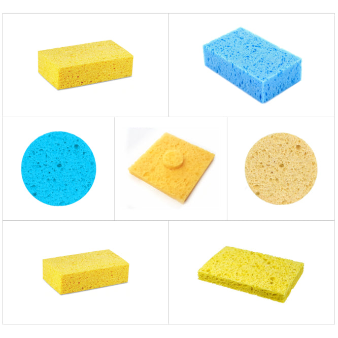 Assortment Of Sponges For Tip Cleaning 7/Pack Sp As 7 001