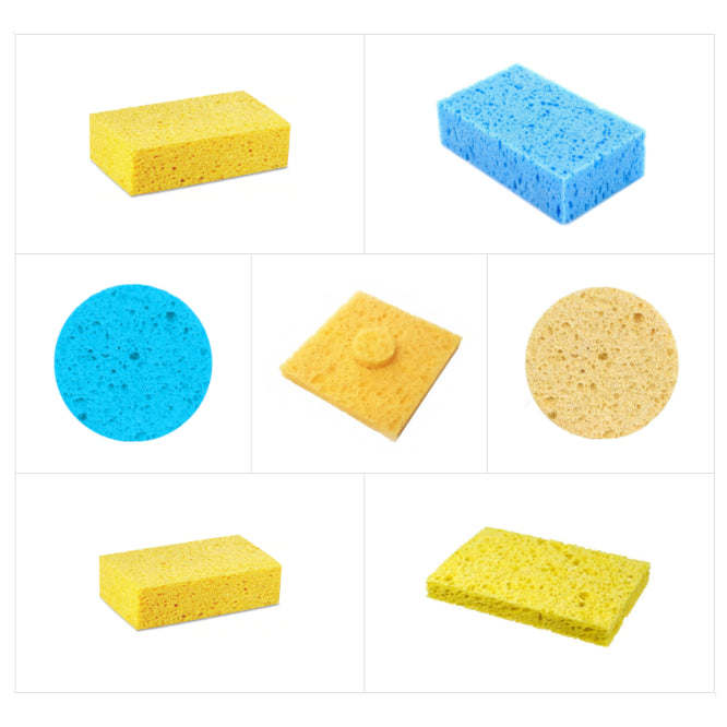 Assortment Of Sponges For Tip Cleaning 7/Pack Sp As 7 001