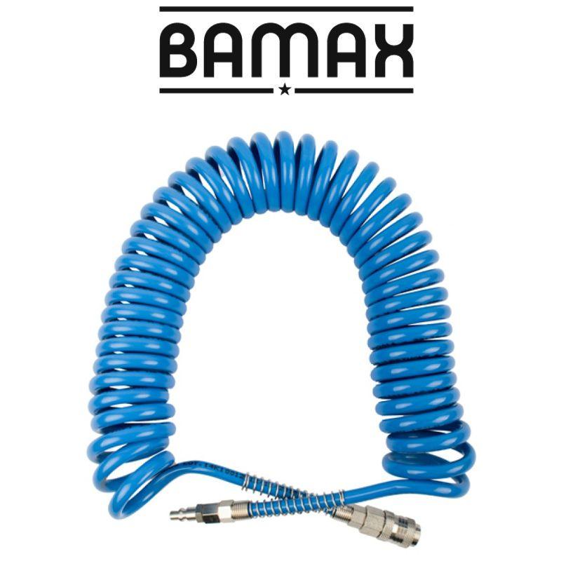 Spiral Polyp Hose Blue 6.5 Mmx10 Mmx12 M With Quick Couplers Bx15 Pu12 6,5 - Livestainable.co.za