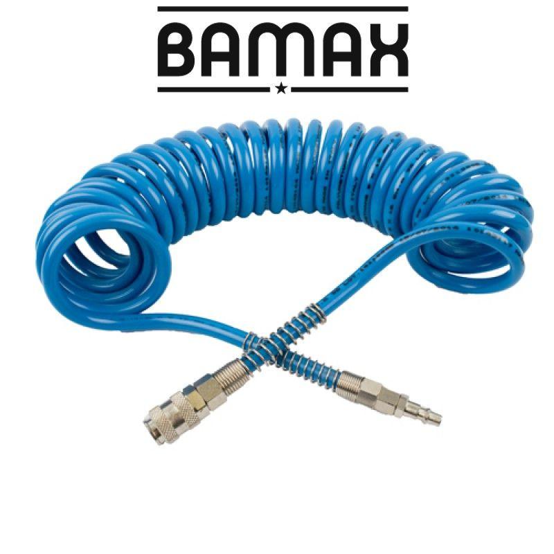 Spiral Polyp Hose Blue 8 Mmx12 Mmx12 M With Quick Couplers Bx15 Pu12 8 - Livestainable.co.za