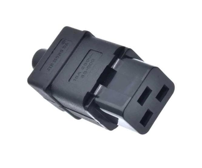 C19 Iec320 Socket In Line Re Wireable Bulky Ss 809 - Livestainable.co.za