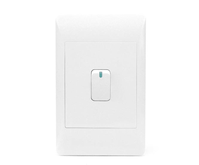 Flush Mount Switch 1 Lever 1 Way 4 X2 White Sti 1005