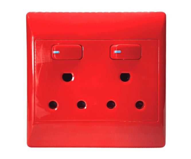 Dedicated 16 A Dbl Sso 4x4 Flush Mount Red Sti 1110
