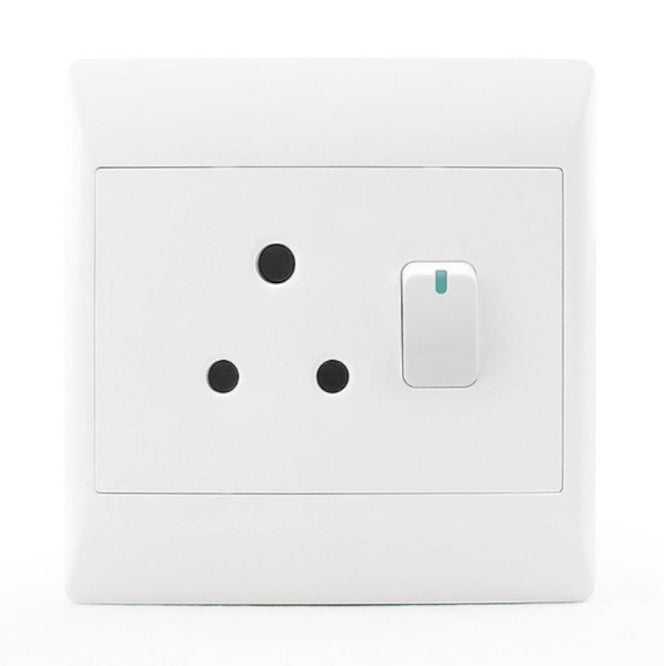 Single Wall Rsa Socket Flush Mount 4 X4 250 Vac 16 A Sti 1075