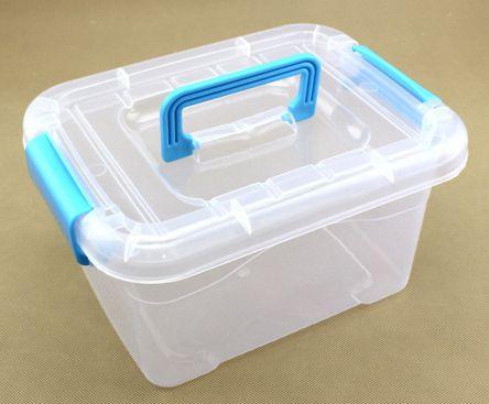 1.5 L Clear Plastic Storage Bin 195x150x100mm 200293 - Livestainable.co.za