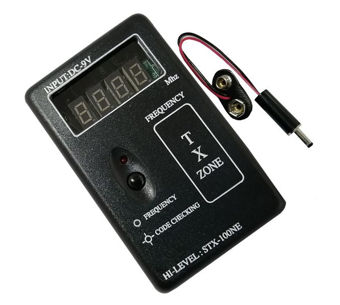 Frequency Tester For Remotes 9 Vdc 00956 000 / Stx 100 Ne *D*
