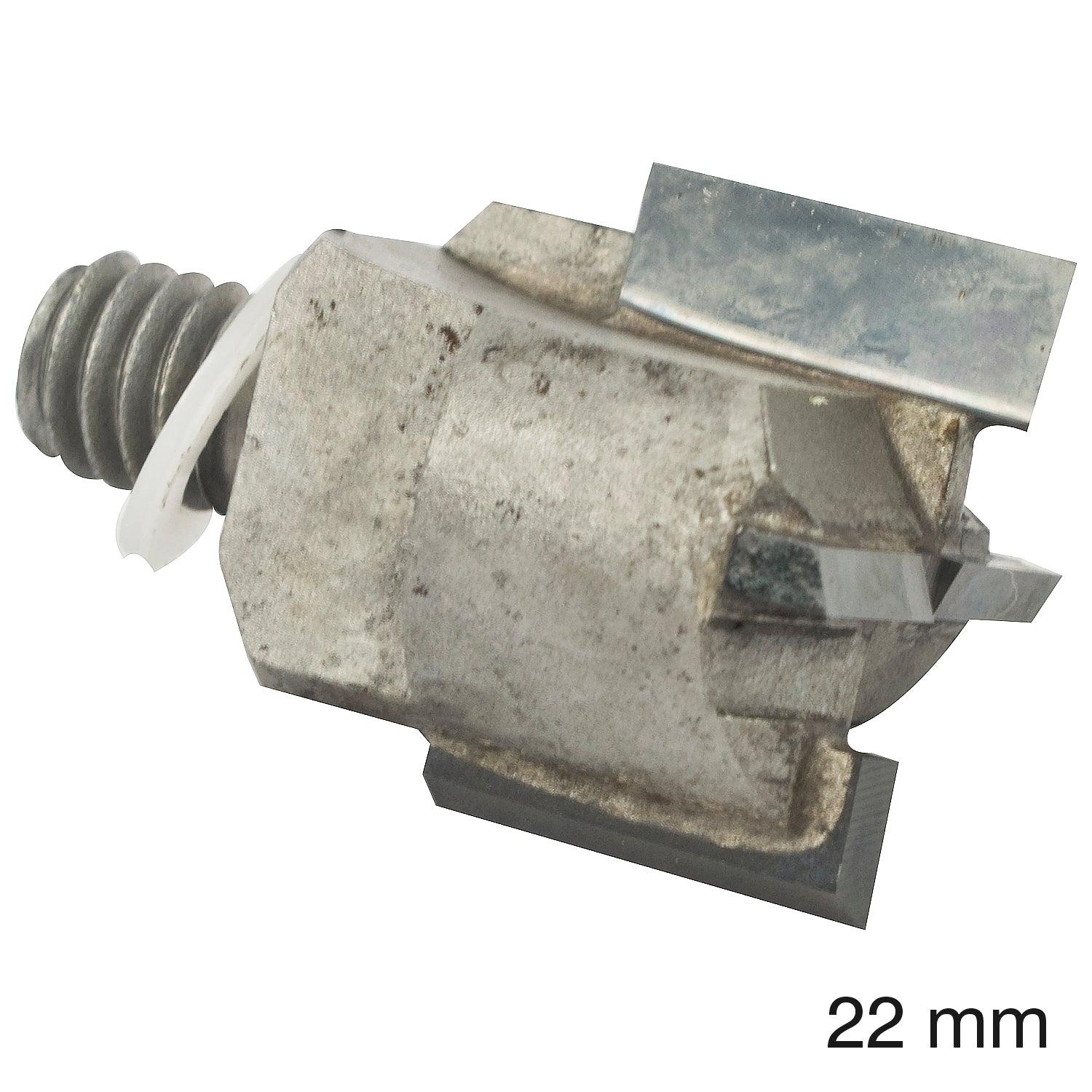 Carbide Tipped Cutter 22 Mm /Lock Morticer For Wood Screw Type - Livestainable.co.za