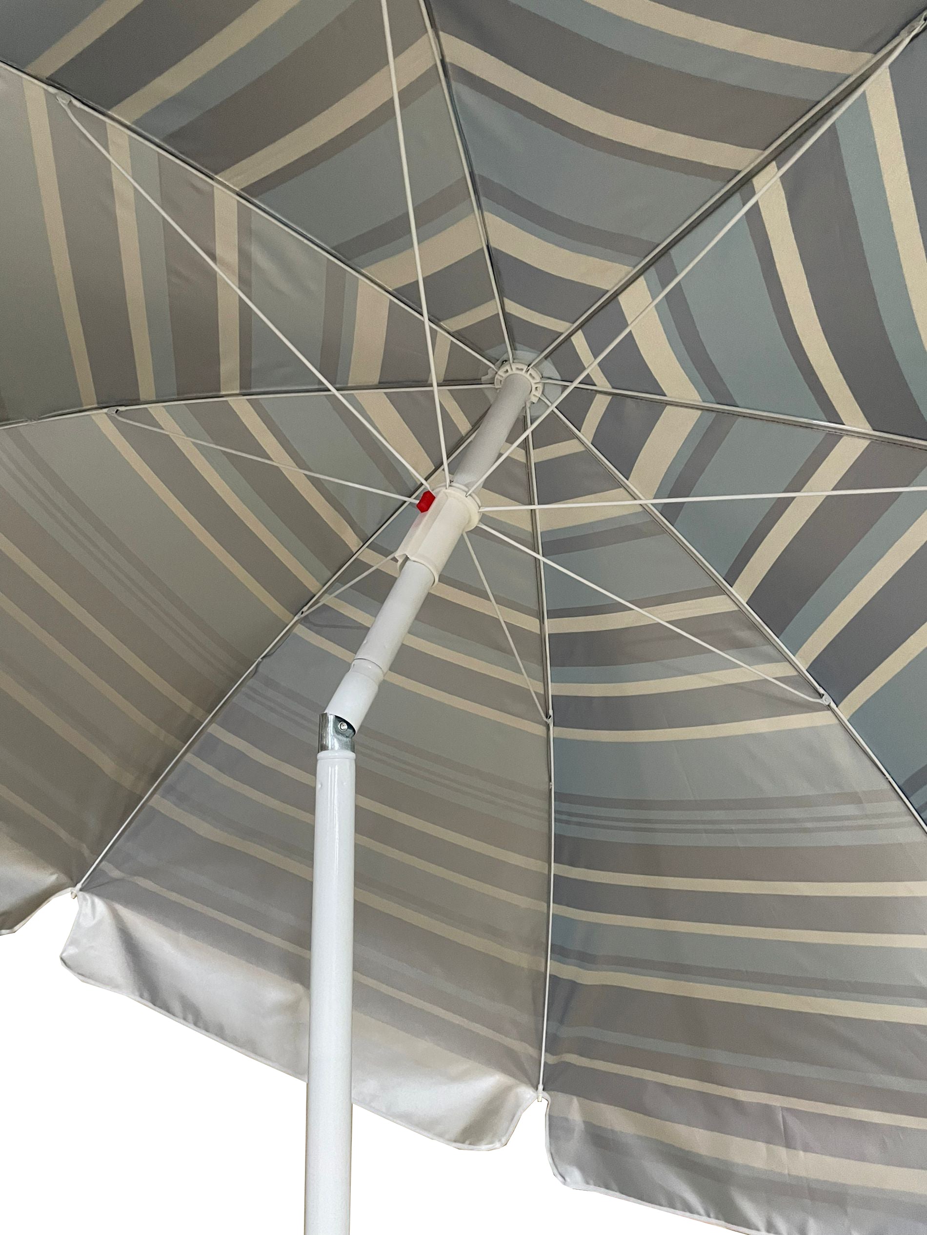 Seagull Beach Umbrella 225 Cm Tilt Uv50
Silver Coated