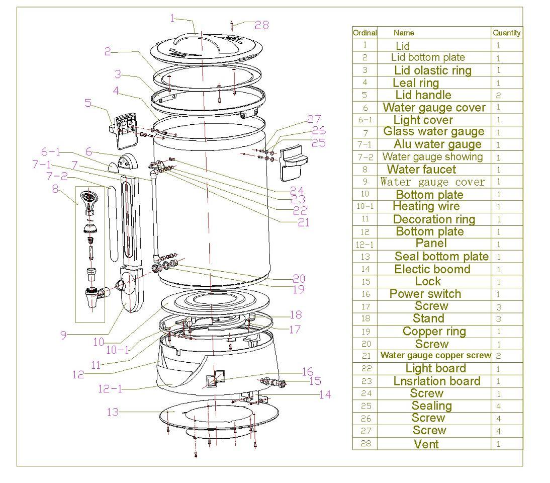 Su16 L Sal Ss Urn 16 L - Livestainable.co.za