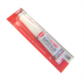 Glue Super Tube On Card 3 Gr Trubond Super Glue