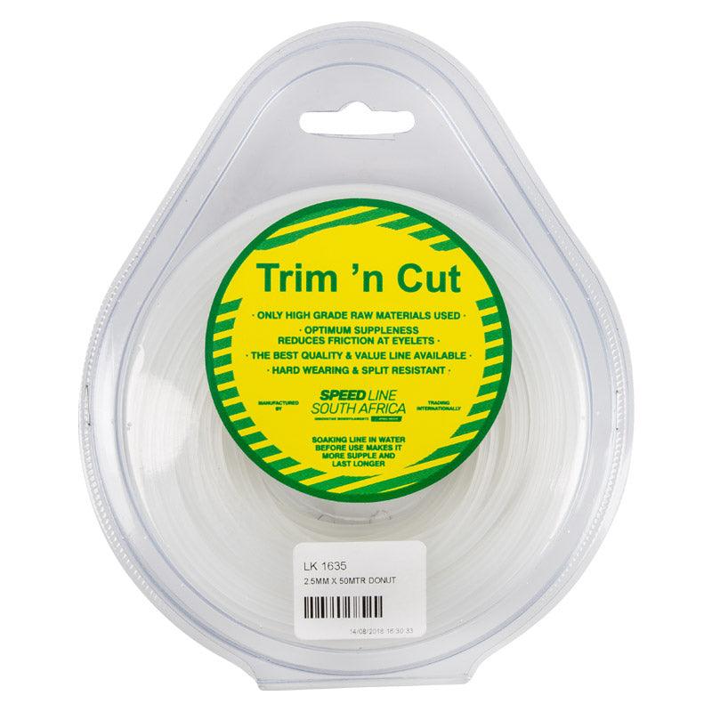 Trim N Cut Trimmer Line 2.5 Mm X 50 M Donut White - Livestainable.co.za