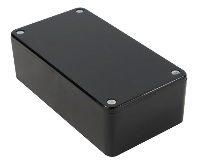 Abs Enclosure Molded Black 150x90x51 S40 Black With Ribs - Livestainable.co.za