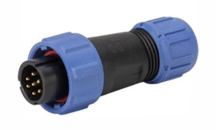 In Line Plug / Male 7 P Ip67 Bayonet Sy1310/P 7 Ii N