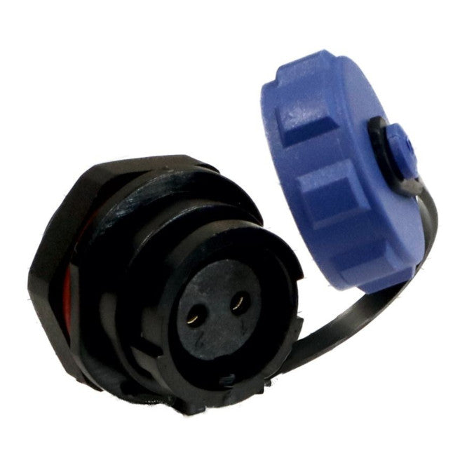 Panel Mount Socket / Female 2 P Ip67 Bayonet Sy1312/S 2