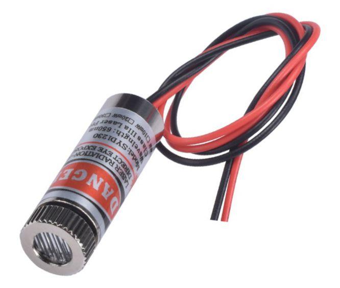 Red Laser Line / Dash ( ) Module 12mm 650nm 5mw 5 V Syd1230 - Livestainable.co.za