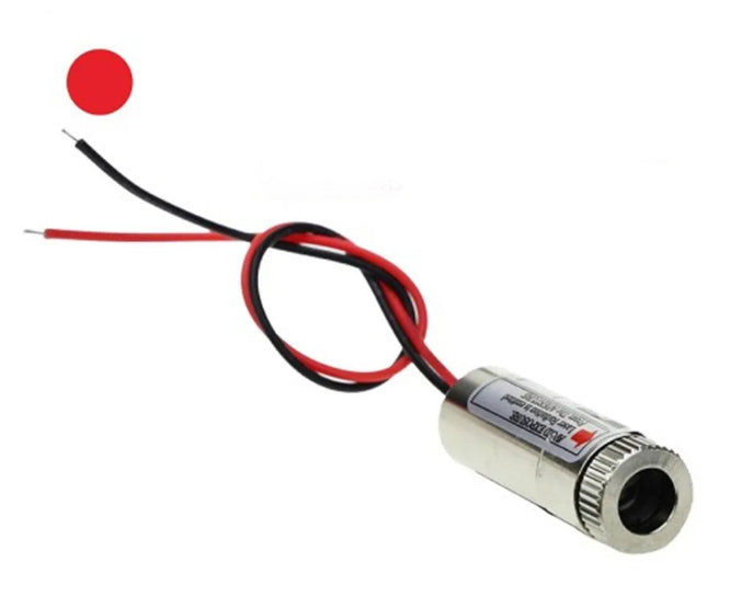 12mm Red Laser Dot Adj Focus 650nm 5mw 5 V Syd1230 Dot