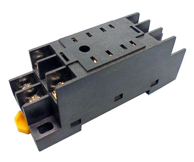 Relay Base / Socket Dpdt D/R Screw Terminals Syf 08 A *Dbk* - Livestainable.co.za