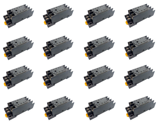 Relay Base / Socket Dpdt D/R Screw Term 500 P /Box Syf 08 A