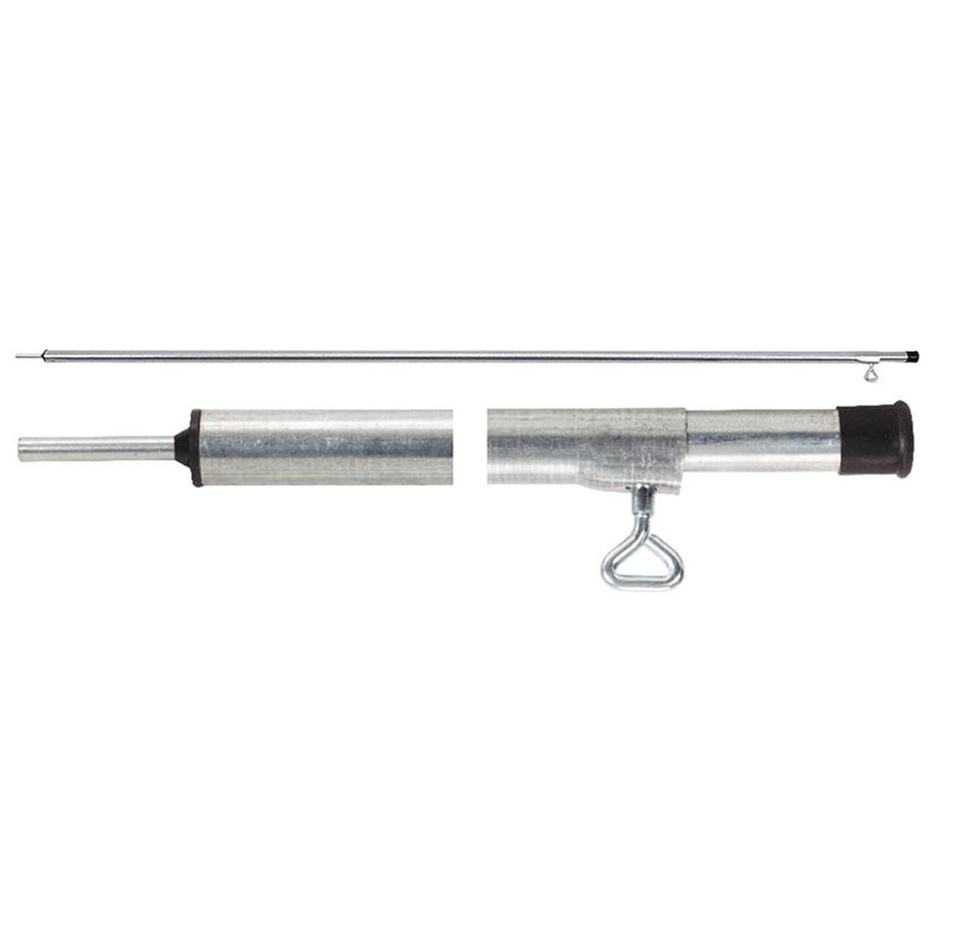 274 Cm Adjustable Tent Pole 9' Galvanised Steel