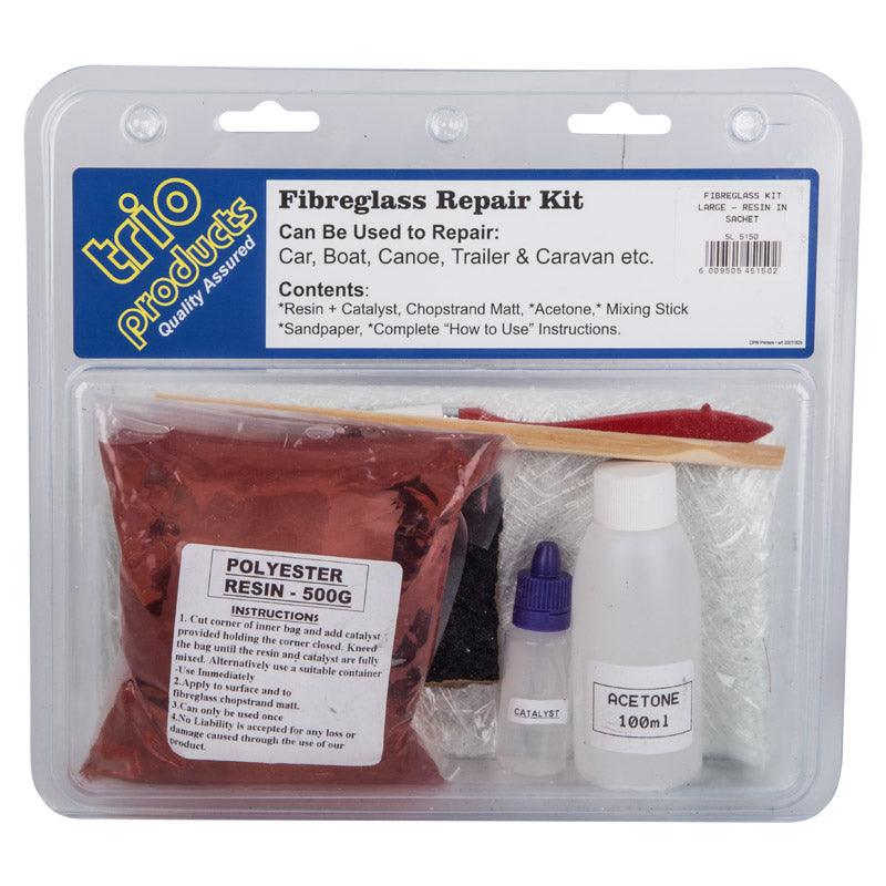 Trio Fibreglass Repair Kit Large - Livestainable.co.za