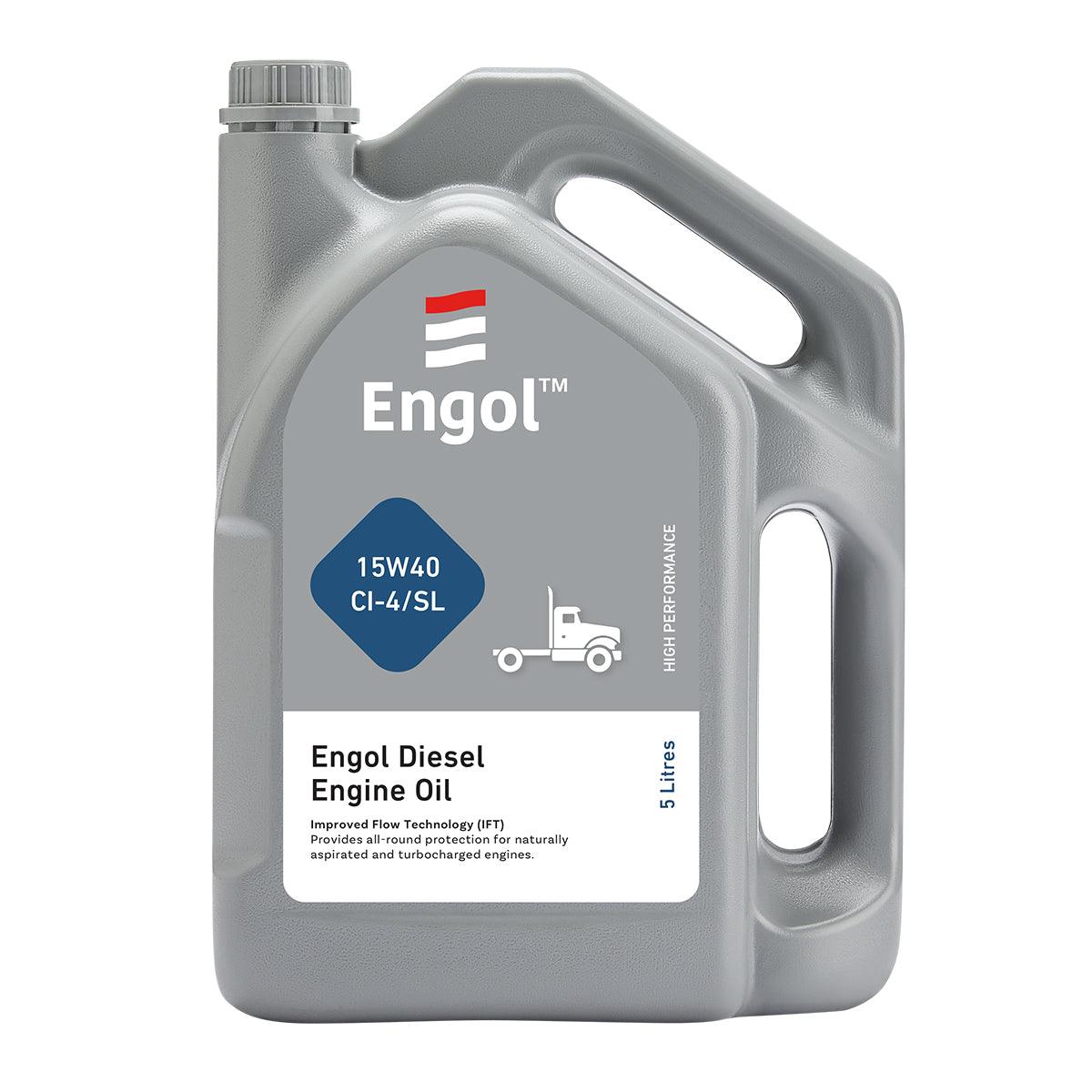 Engol Oil Diesel 15 W40 Ci4 5 L - Livestainable.co.za