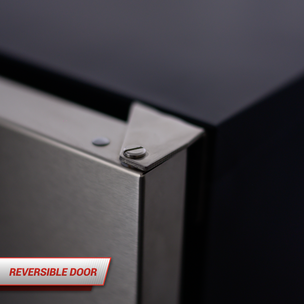 SnoMaster - 30Kg/24Hr Plumbed-In Gourmet Type Ice-Maker - Stainless Steel