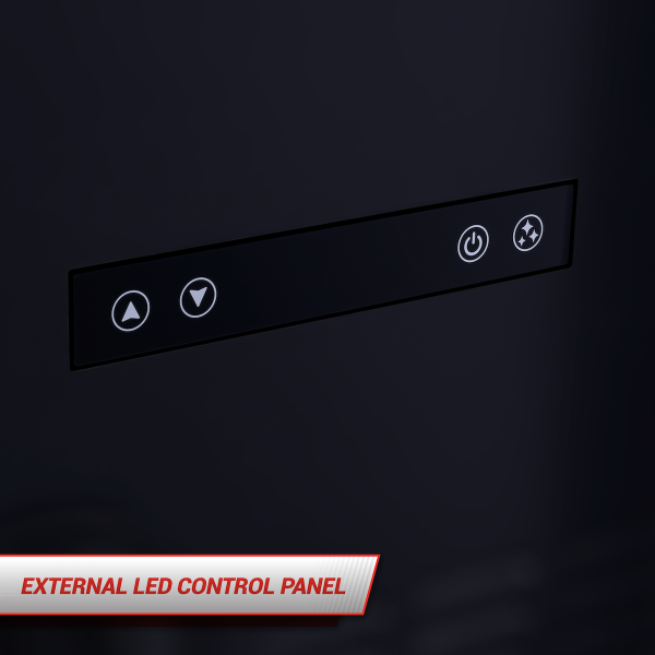 SnoMaster - 30Kg/24Hr Plumbed-In Gourmet Type Ice-Maker - Stainless Steel