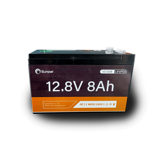 Sunpal LiFePO4 Battery 12V 8Ah - Livestainable.co.za