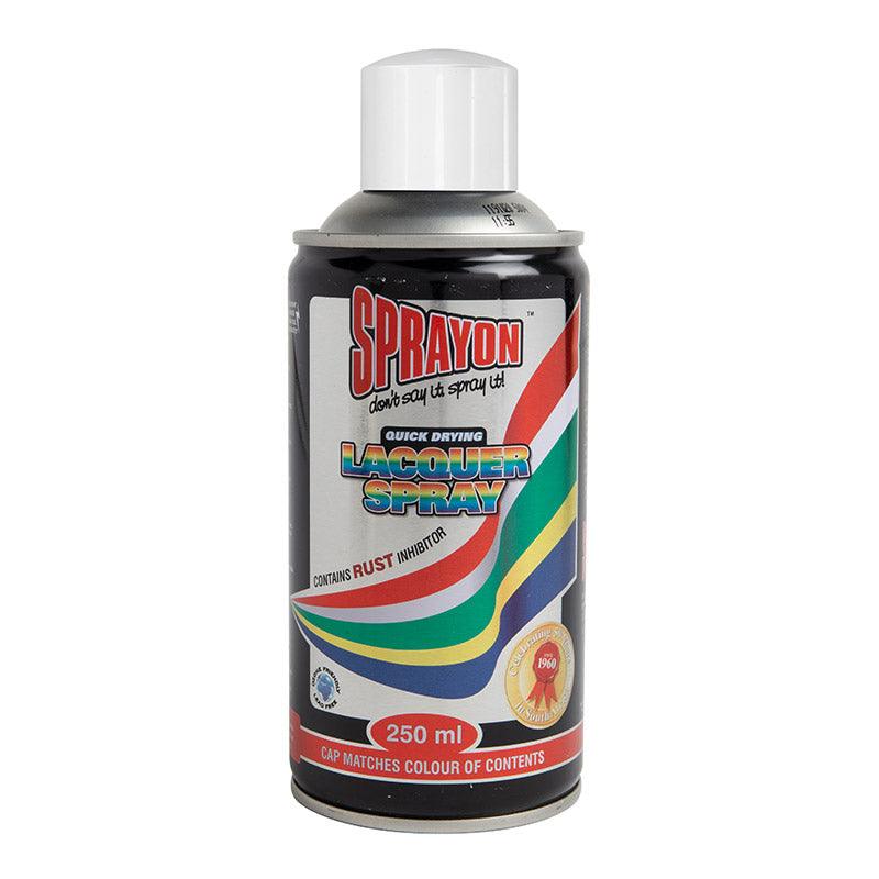 Sprayon Std Spray Paint Gloss White 250 Ml - Livestainable.co.za