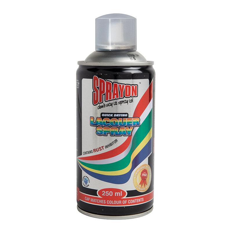 Sprayon Std Spray Paint Crystal Clear 250 Ml - Livestainable.co.za