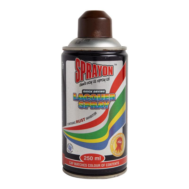 Sprayon Std Spray Paint Golden Brown 250 Ml - Livestainable.co.za