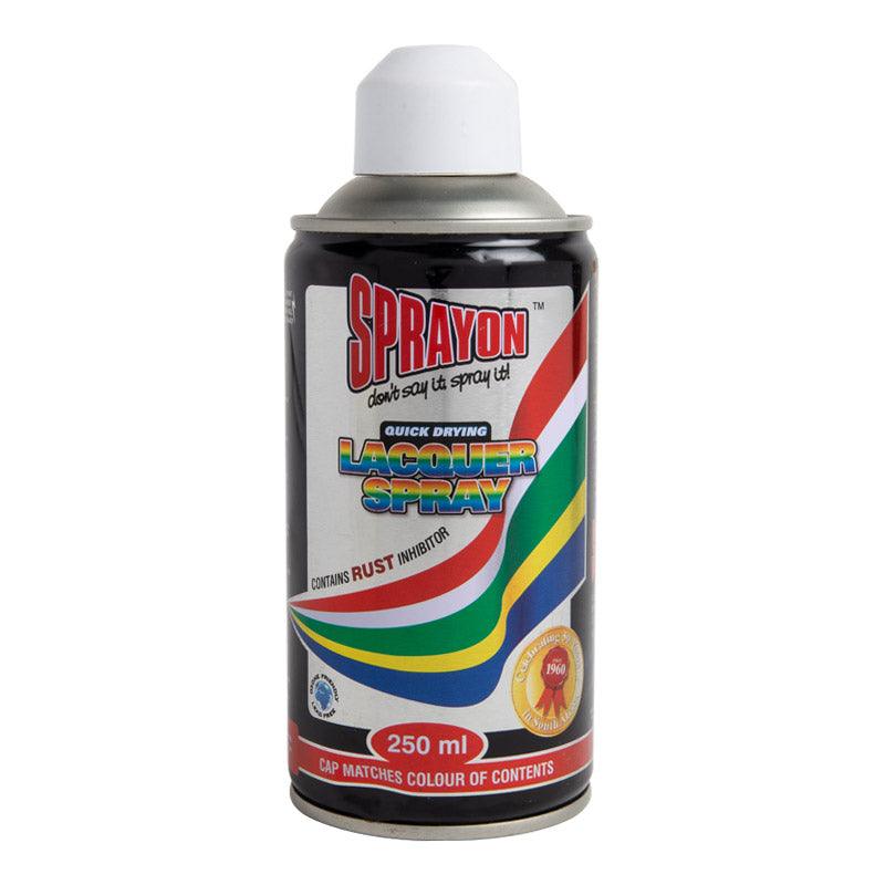 Sprayon Std Spray Paint Grecian White 250 Ml - Livestainable.co.za