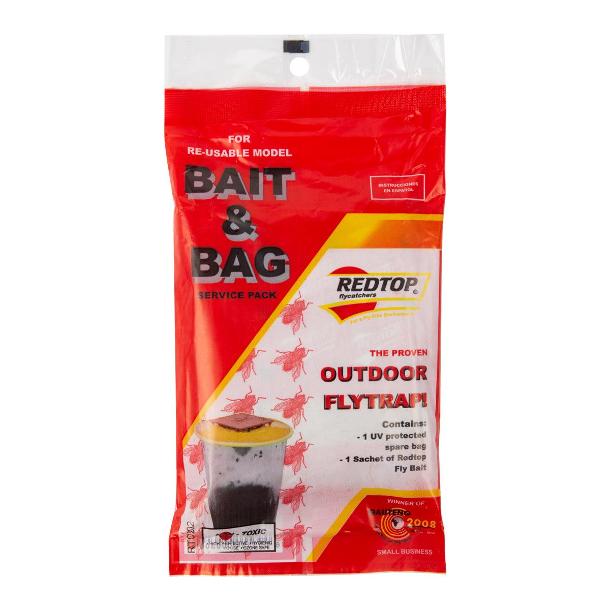 Redtop Standard Service Pk (1 Bag & 1 Bait) - Livestainable.co.za