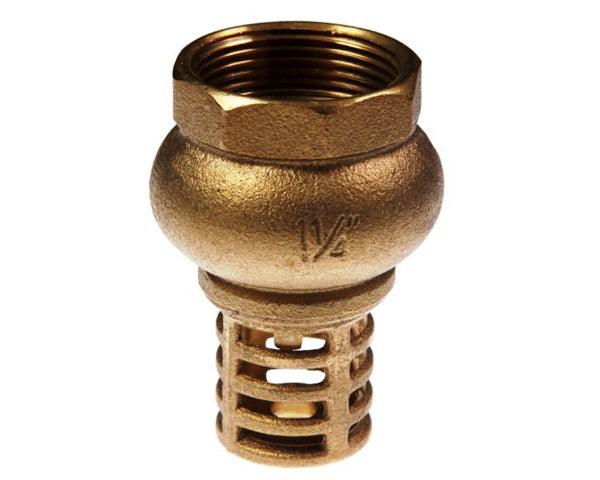 Foot Valve H/D Brass 65 Mm - Livestainable.co.za