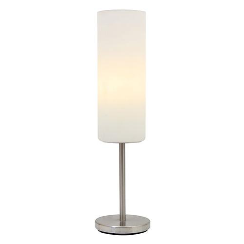 Troy3 T/Lamp 120mm Satin Chrome - Livestainable.co.za