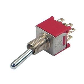 Mini Toggle Switch Dpdt On On On Sol 2 A 250 Vac 7211 - Livestainable.co.za