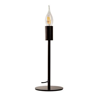 Table Lamp Black E14 1x40w Base Only - Livestainable.co.za