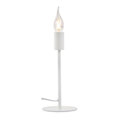 Table Lamp White E14 1x40w Base Only - Livestainable.co.za