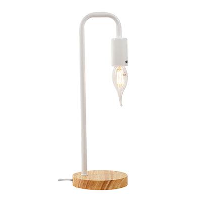 Table Lamp White E14 1x40w - Livestainable.co.za