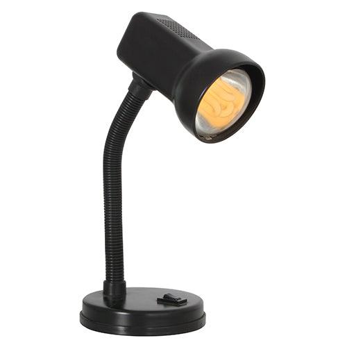 Quattro Desk Lamp 130mm Black - Livestainable.co.za