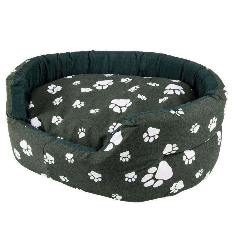 Complete Dog Bed Paw Print Medium 55 Cm - Livestainable.co.za