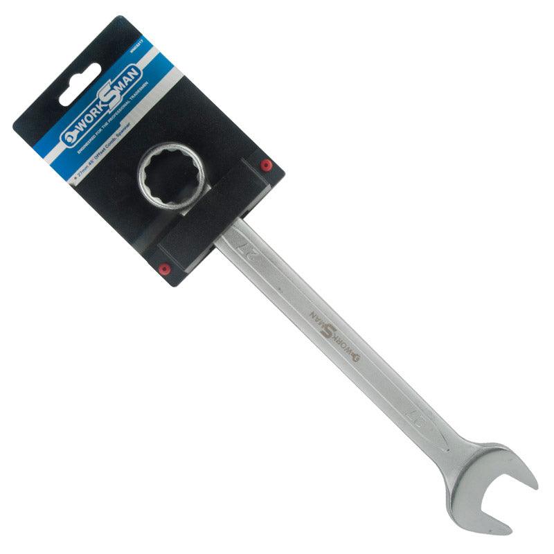 Worksman Combination Spanner 27 Mm 45 Deg Offset - Livestainable.co.za