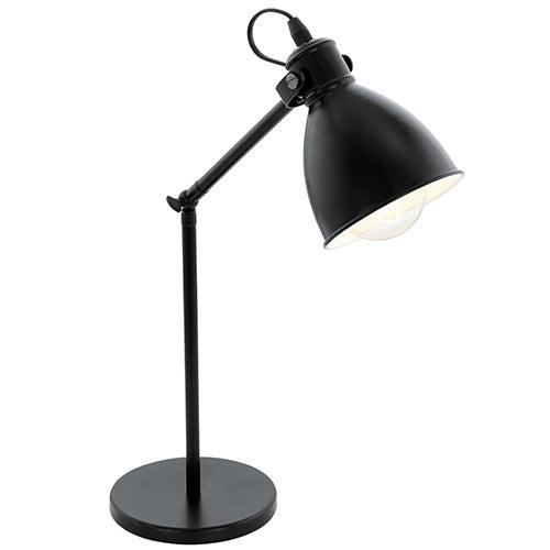 Priddy T/Lamp 160mm Black - Livestainable.co.za